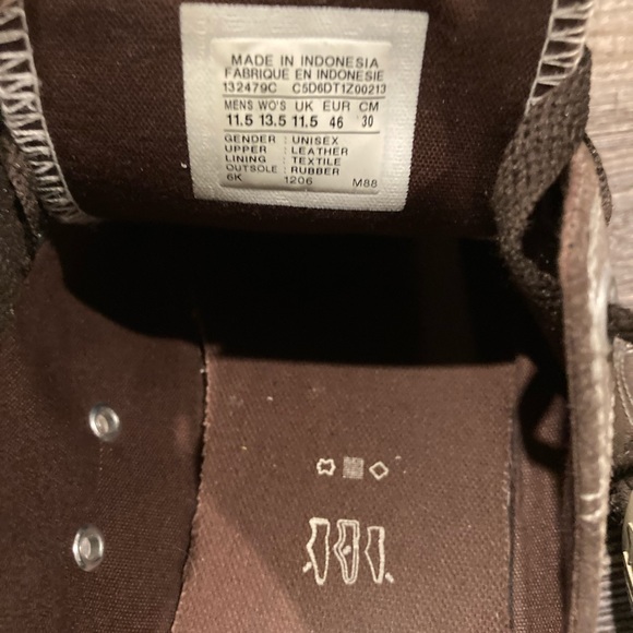 Super rare leather converse! - Picture 2 of 3